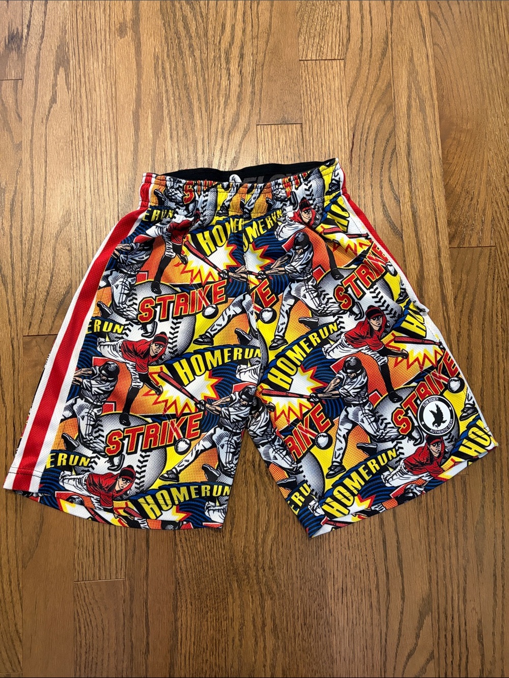 Boys Flow Society Baseball Print Shorts